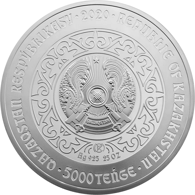 BUGY (Deer) | 5000 tenge | proof | Kazakhstan - Avers