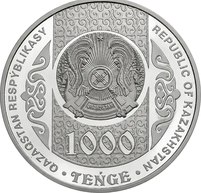 QAZAQ KÚRESI (silver)-Reverse
