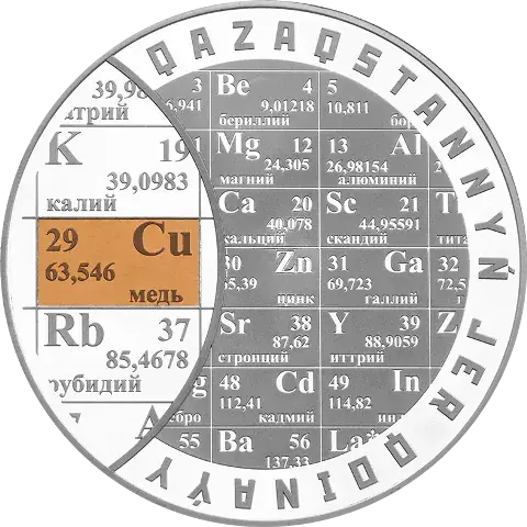 Cu (медь)-Аверс