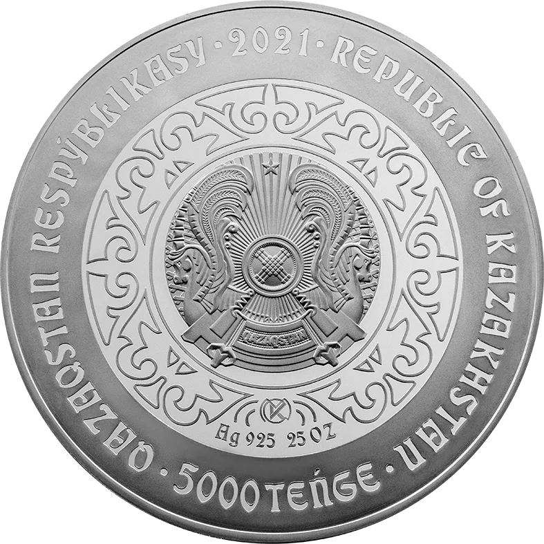 AQQÝ (The swan) 5000 tenge-Reverse