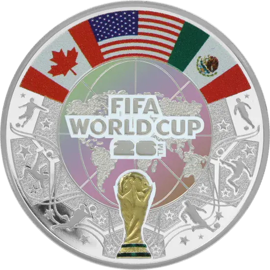 ФИФА ДҮИНИЕ ЧЕМПИОНАТЫ 2026 - Аверс