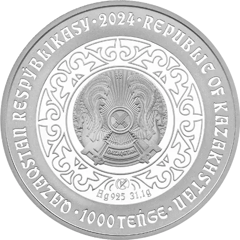 AIÝ (The Bear) 1000 tenge-Reverse