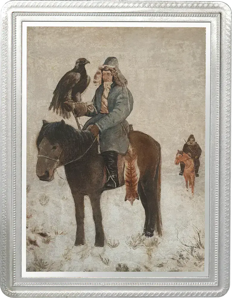Охотник с беркутом А. Кастеев
