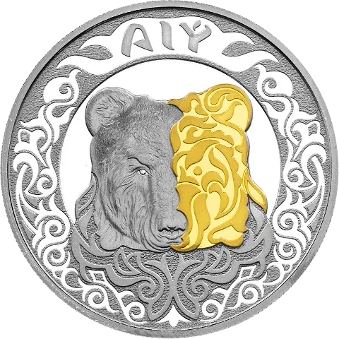 AIÝ (The Bear) 500 tenge-Averse