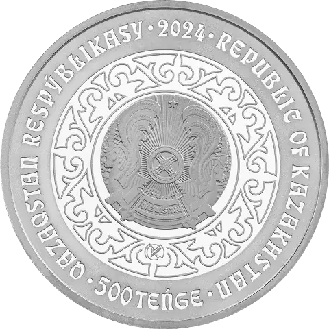 AIÝ (The Bear) 500 tenge-Reverse