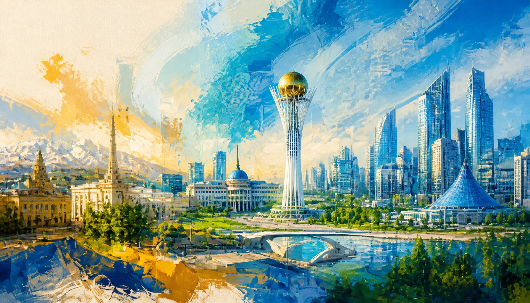 ANNIVERSARY DATES OF THE CAPITAL - KAZAKHSTAN
