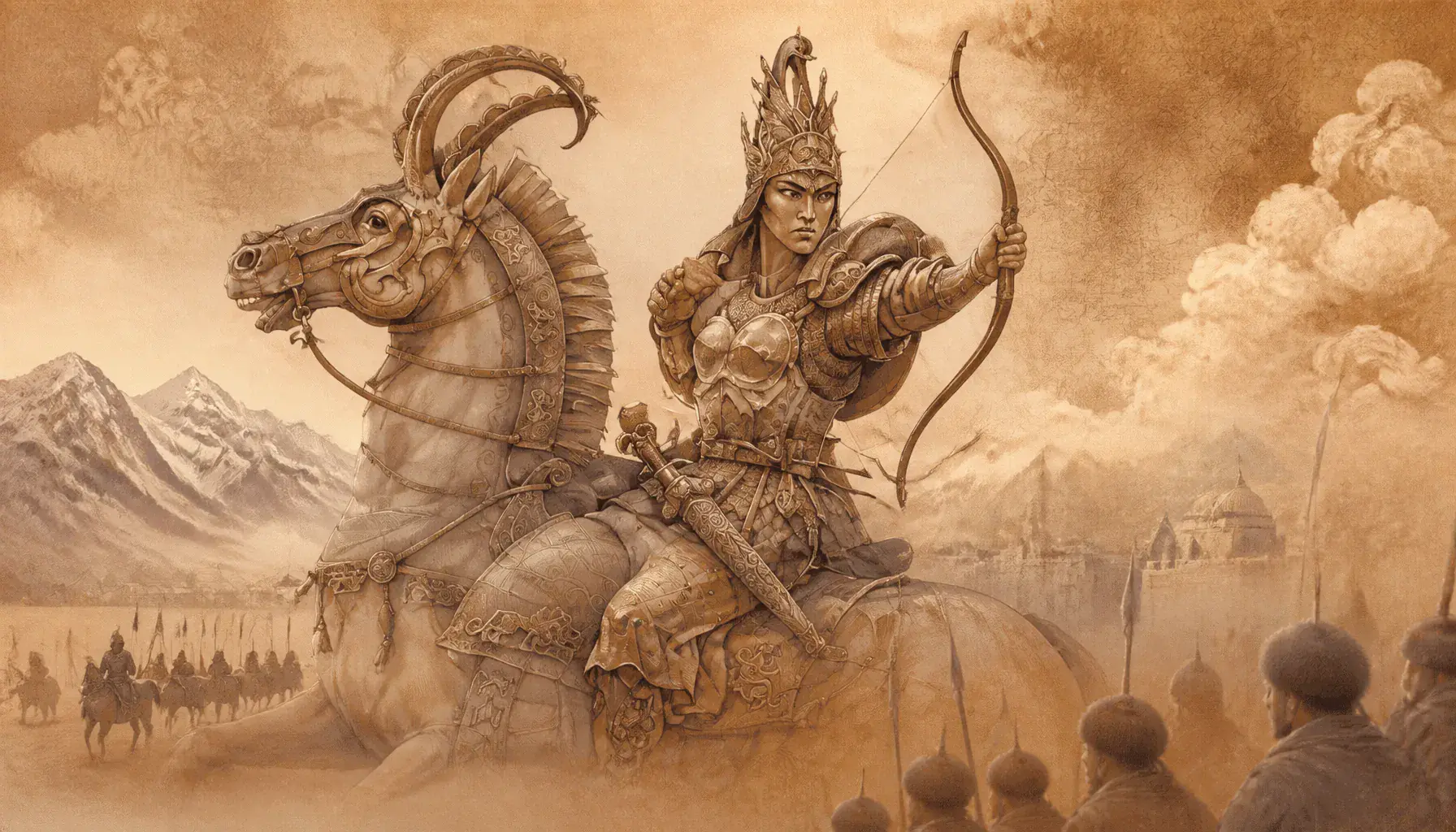 GREAT COMMANDERS - KAZAKHSTAN